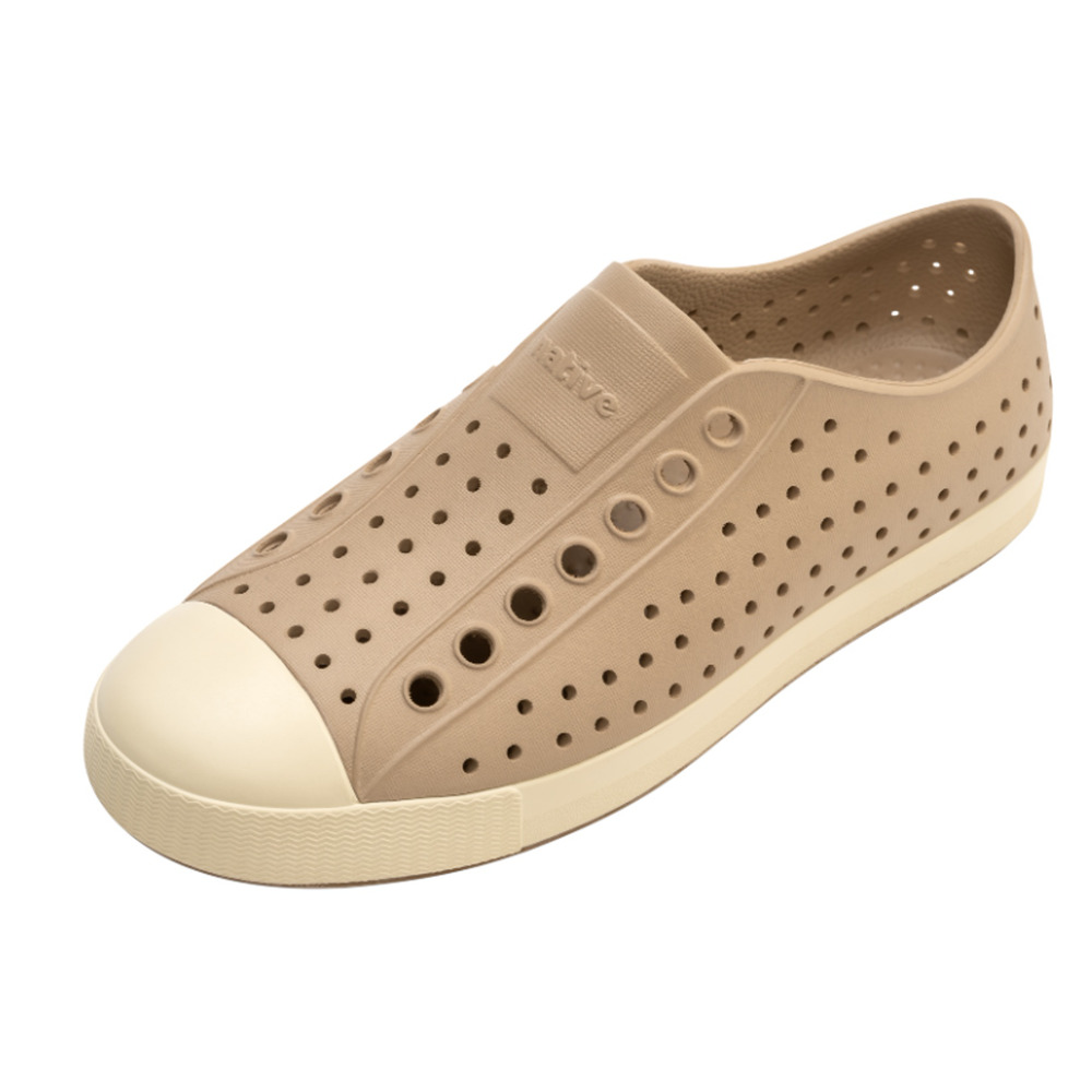Native Men's Jefferson Shoes Size 11 Brown Tan EVA Slip On Sneakers NIB